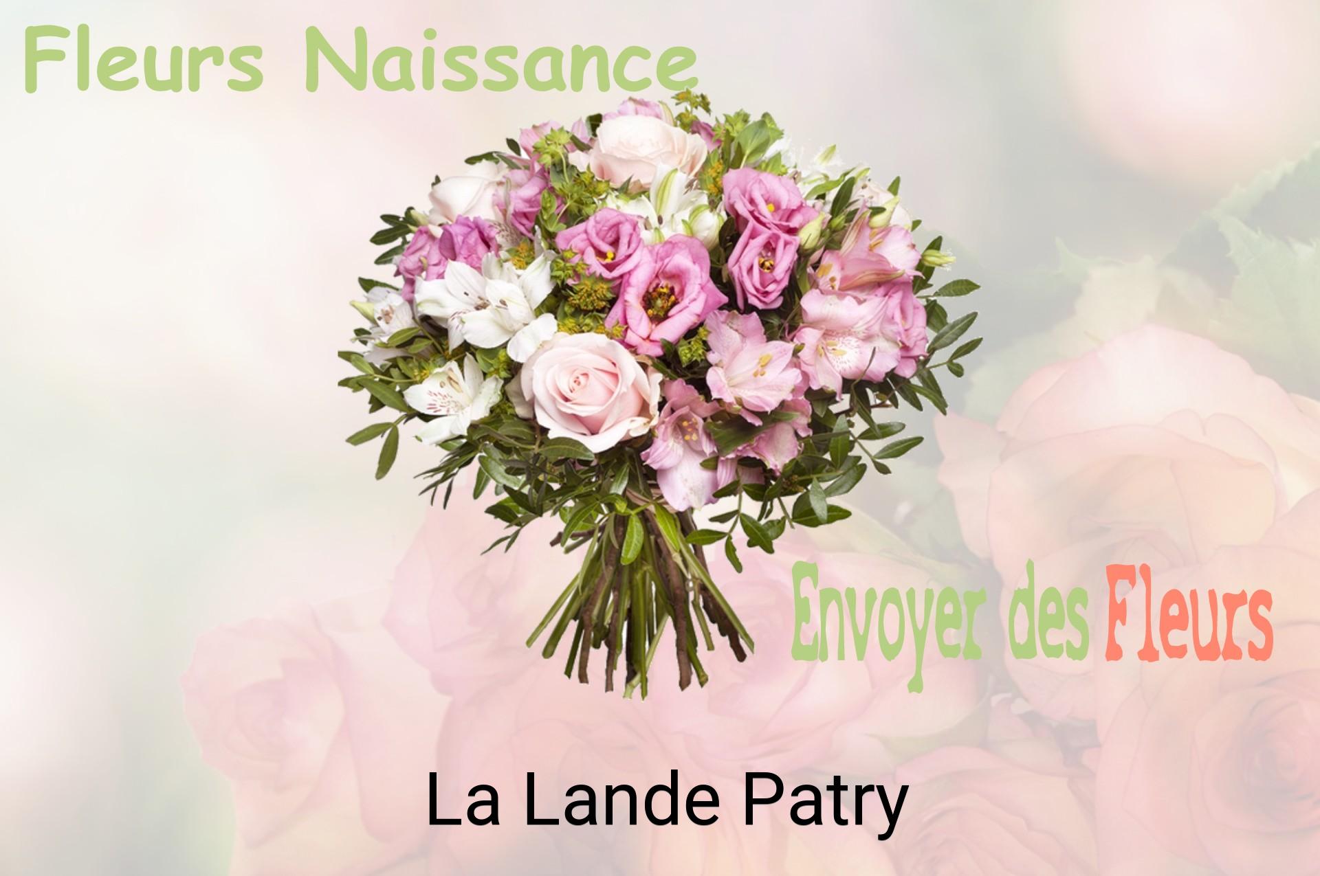 Bouquet de fleurs de naissance livré à La Lande-Patry