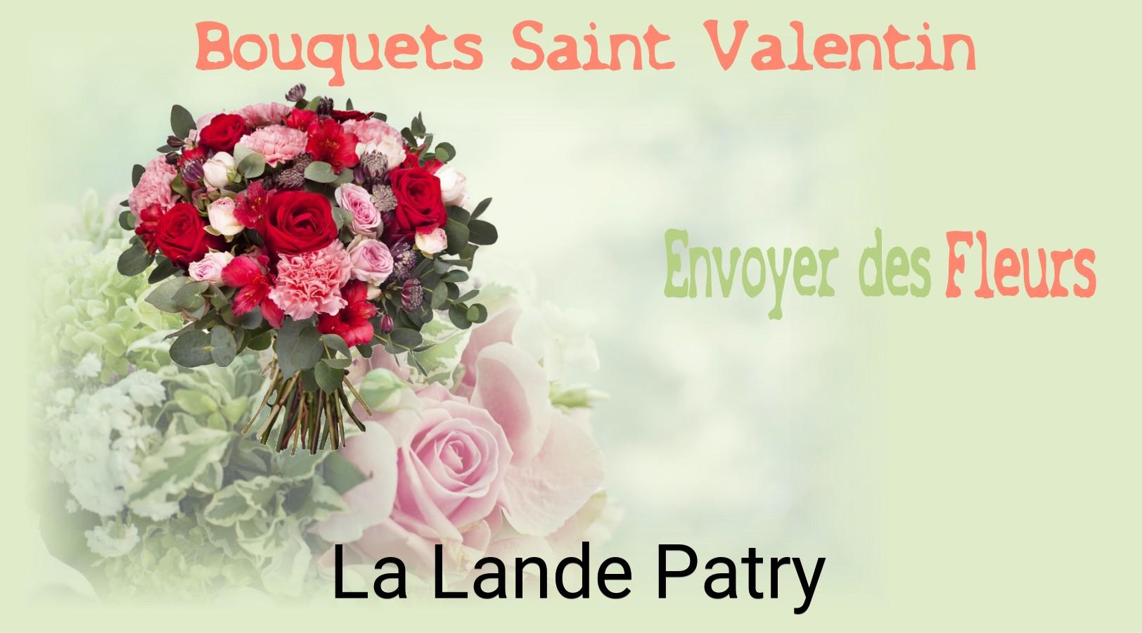 Roses de Saint-Valentin livrées à La Lande-Patry